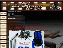 Tablet Screenshot of magistratiracing.it